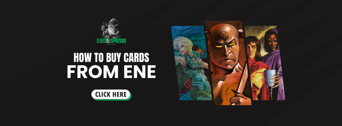 How to buy cards (and sell cards) to Elves & Espresso