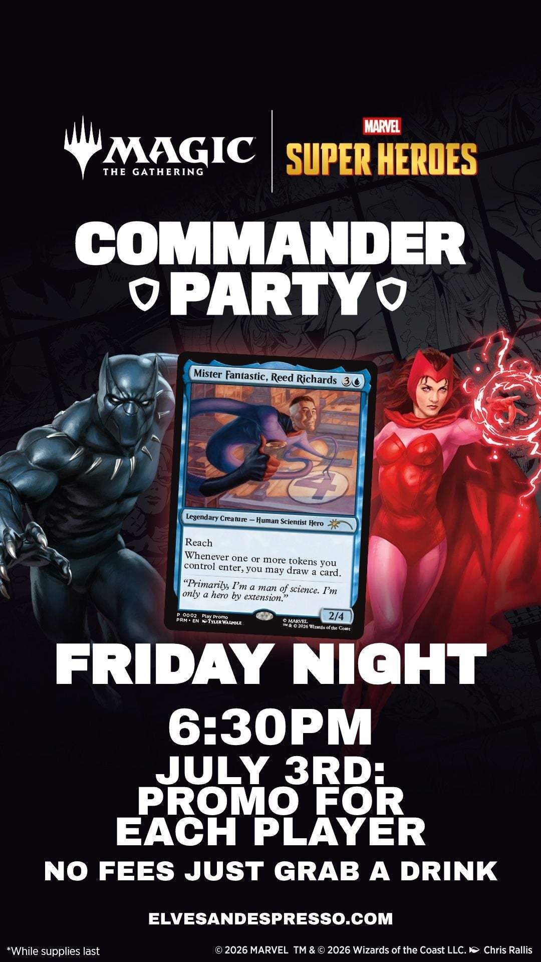 Friday Night Commander Party
