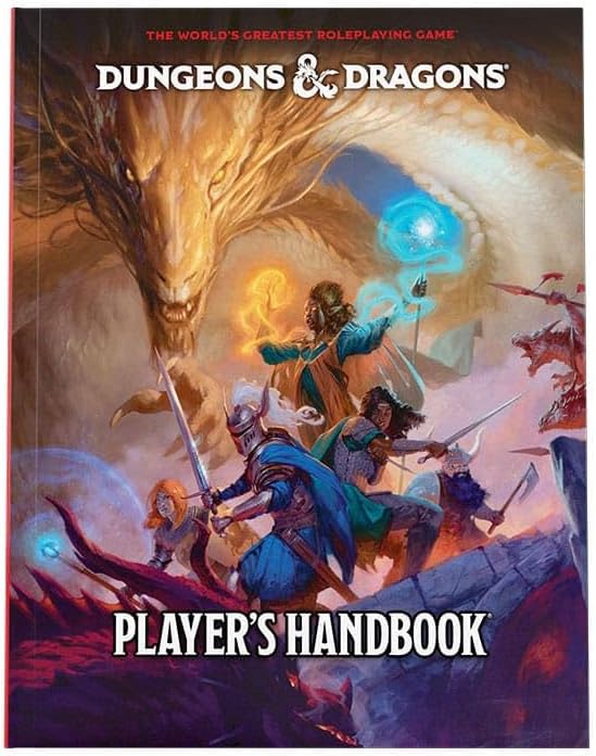 D&D Player's Handbook Hardcover 2024 – Elves & Espresso