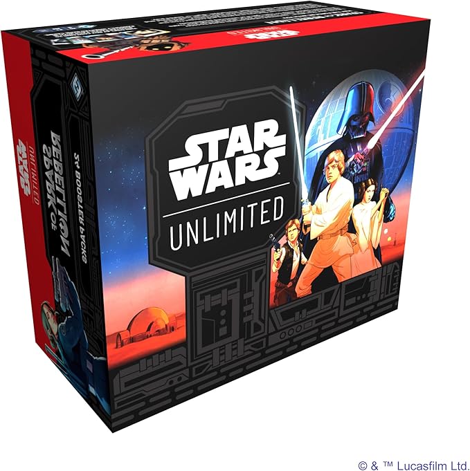 Star Wars: Unlimited TCG Spark of Rebellion Booster Display