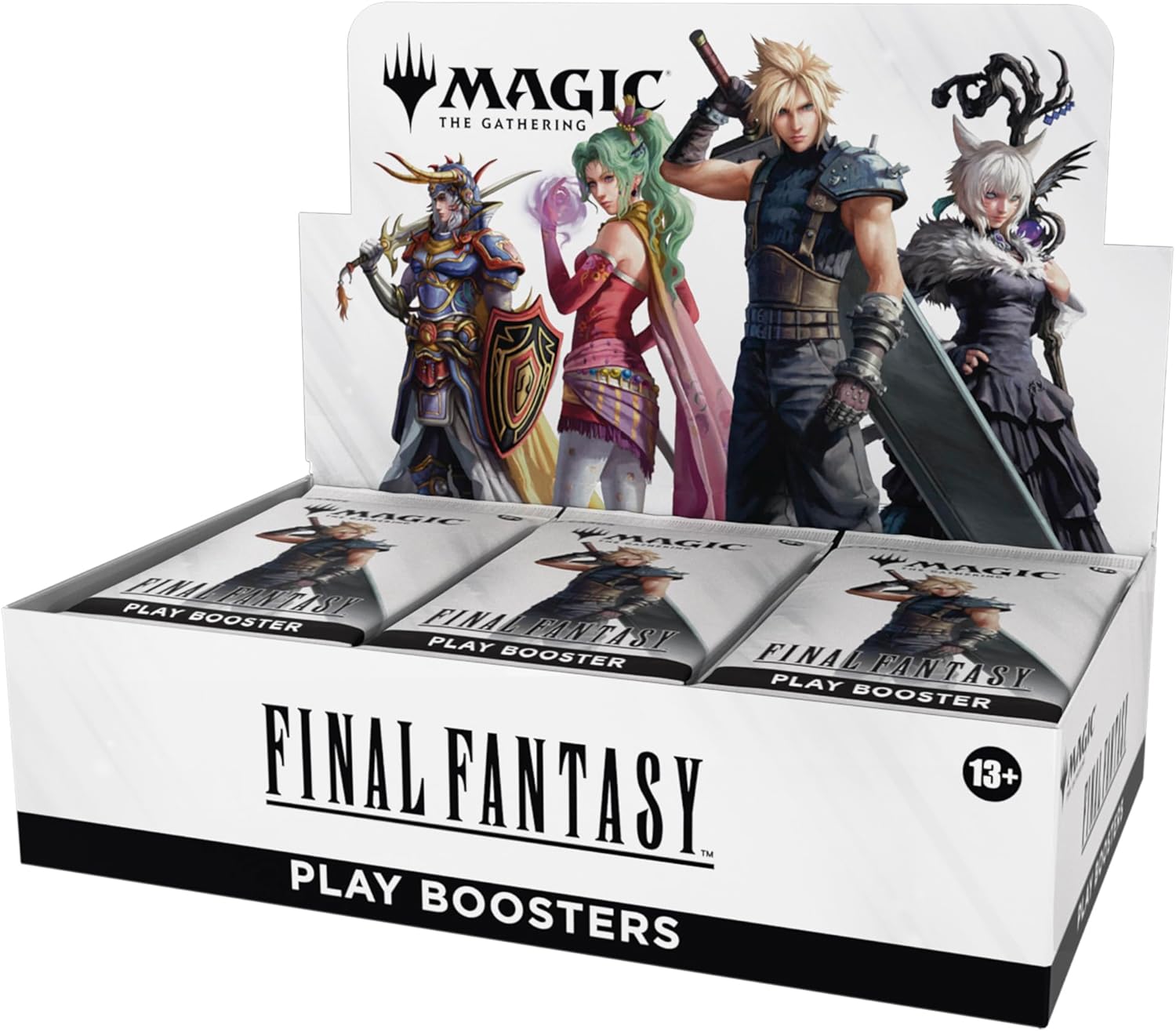 final fantasy mtg collector display Final Fantasy Play Booster Display