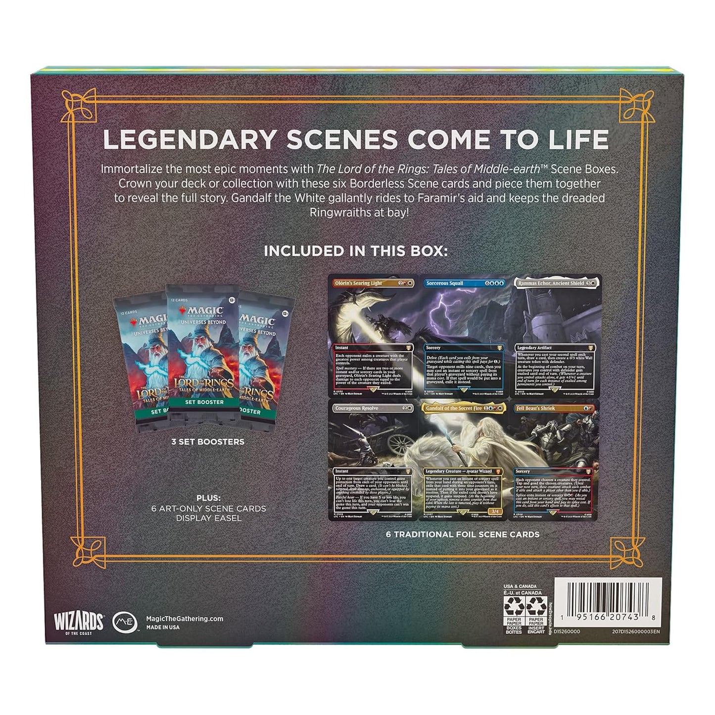 The Lord of The Rings: Tales of Middle-Earth Scene Box - Gandalf in Pelennor Fields