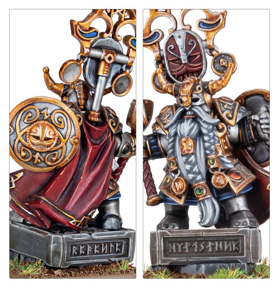Warhammer: Old World: Dwarf King with Oathstone