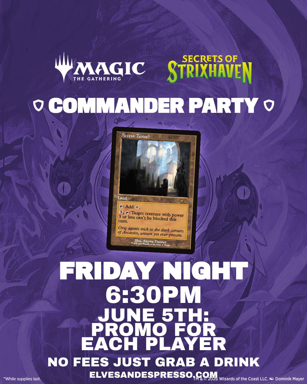 Friday Night Commander Party