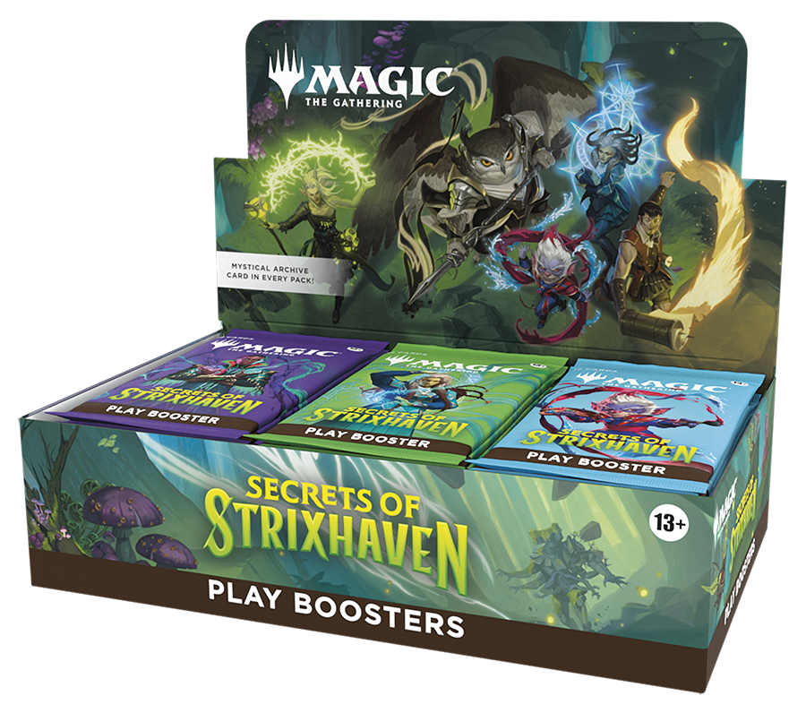 Secrets of Strixhaven Play Booster Box – Elves & Espresso