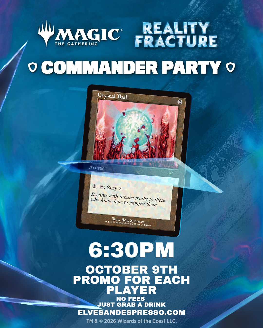 Reality Fracture Commander Party