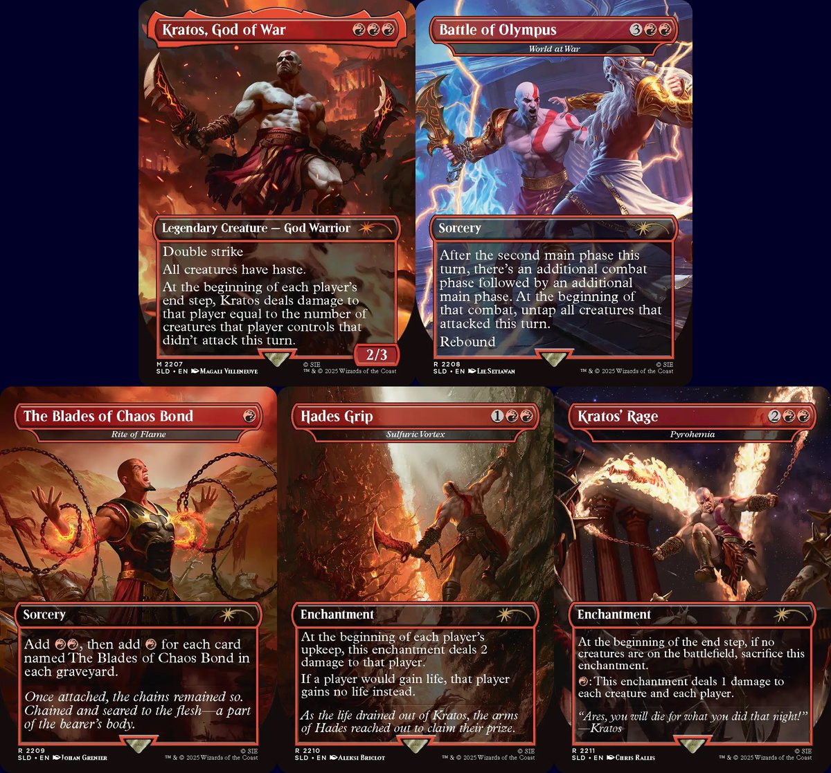 SECRET LAIR X PREORDERS