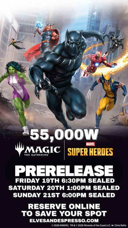 Marvel Super Heroes Prerelease