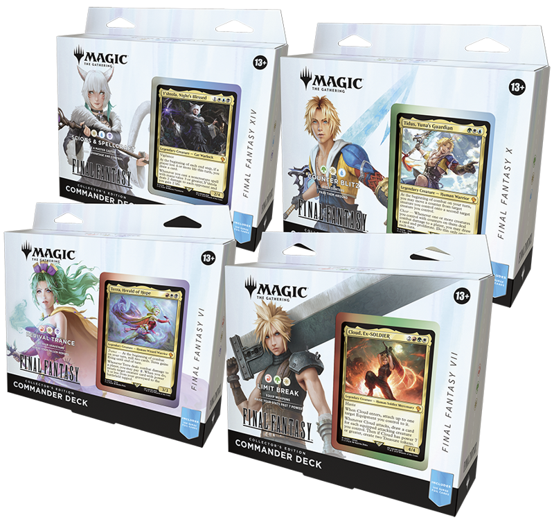 Final Fantasy Commander Deck Set Collector Edition