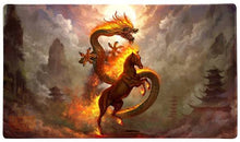 Fire Horse Dragon Shield Playmat