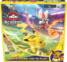 Pokemon Battle Academy: Cinderace vs Pikachu vs Eevee
