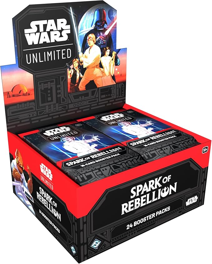 Star Wars: Unlimited TCG Spark of Rebellion Booster Display