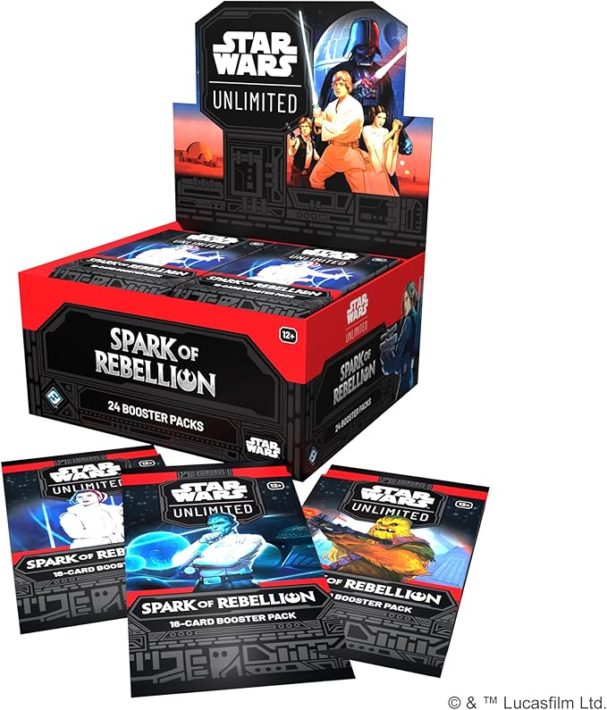 Star Wars: Unlimited TCG Spark of Rebellion Booster Display