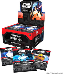 Star Wars: Unlimited TCG Spark of Rebellion Booster Display