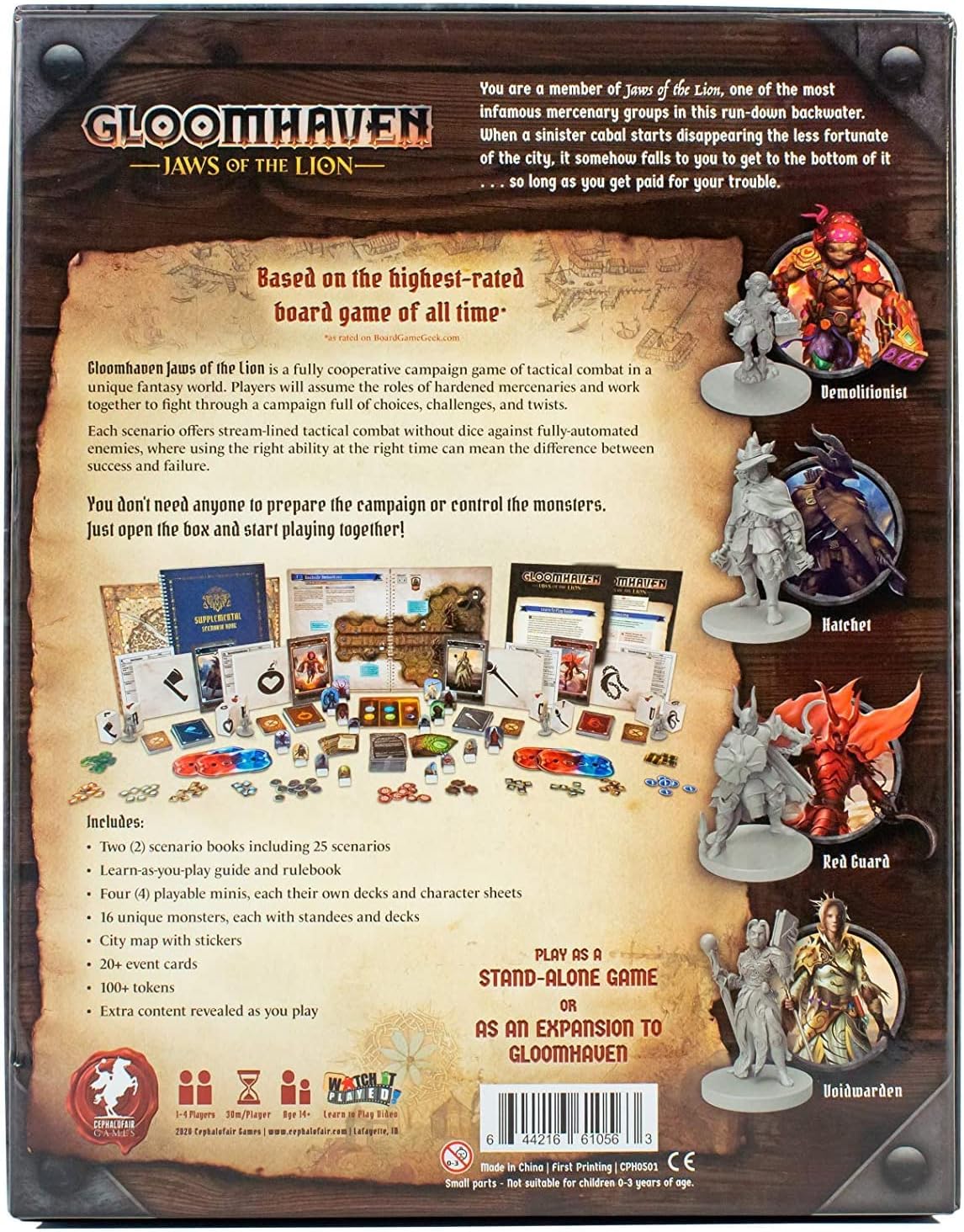 Gloomhaven: Jaws of the Lion & Comic