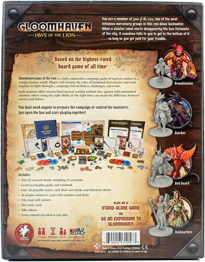 Gloomhaven: Jaws of the Lion & Comic