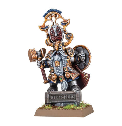 Warhammer: Old World: Dwarf King with Oathstone