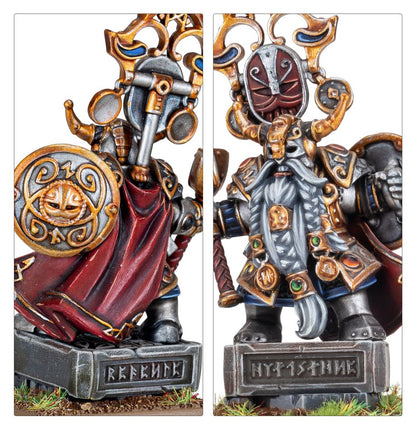 Warhammer: Old World: Dwarf King with Oathstone
