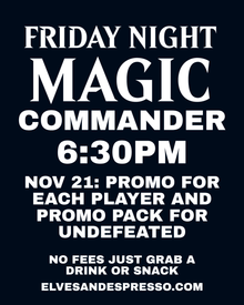 Friday Night MTG Commander