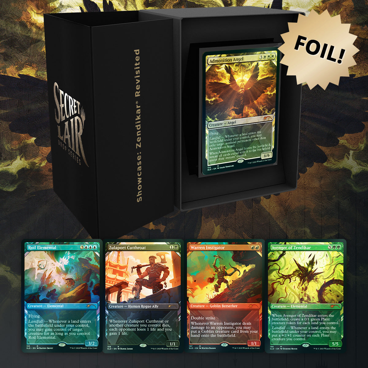 Zendikar Secret Lair Foil