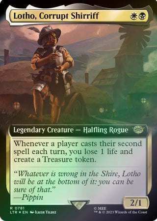 Lotho, Corrupt Shirriff