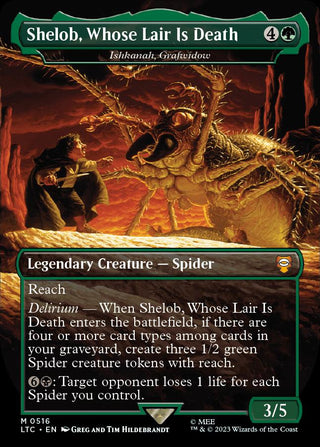 Ishkanah, Grafwidow/ Shelob, Whose Lair is Death