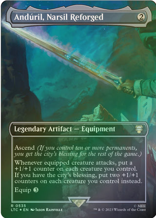 Andúril, Narsil Reforged