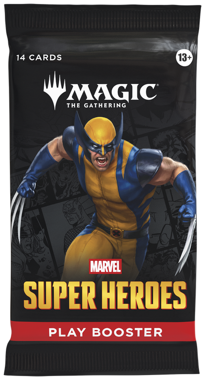 Marvel Super Heroes Play Booster Display Preorder