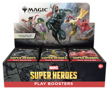 Marvel Super Heroes Play Booster Display Preorder