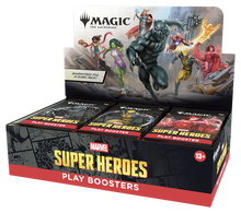 Marvel Super Heroes Play Booster Display Preorder