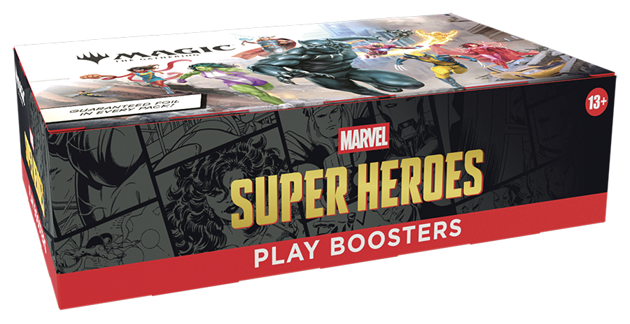 Marvel Super Heroes Play Booster Display Preorder