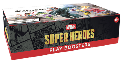 Marvel Super Heroes Play Booster Display Preorder