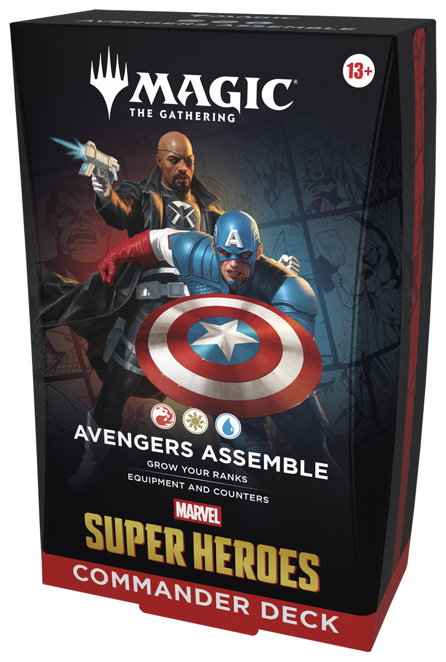 Marvel Superheroes Scene Box