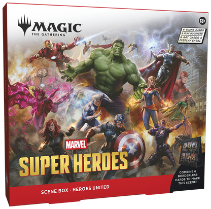 Marvel Superheroes Scene Box