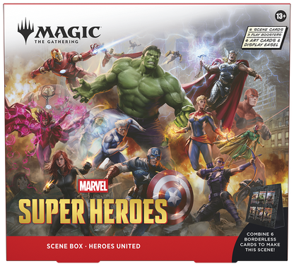 Marvel Superheroes Scene Box