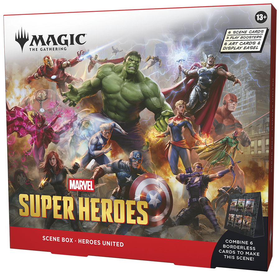 Marvel Superheroes Scene Box