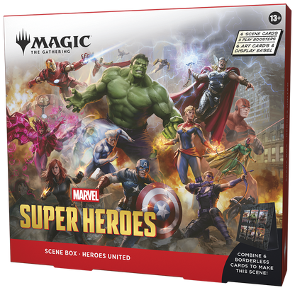Marvel Superheroes Scene Box