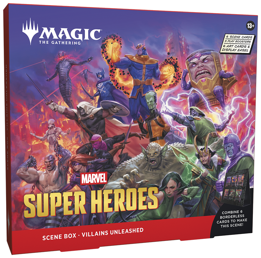 Marvel Superheroes Scene Box