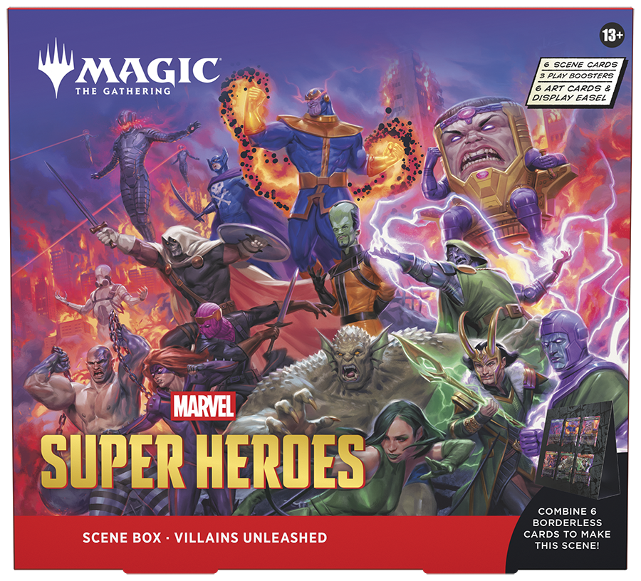 Marvel Superheroes Scene Box