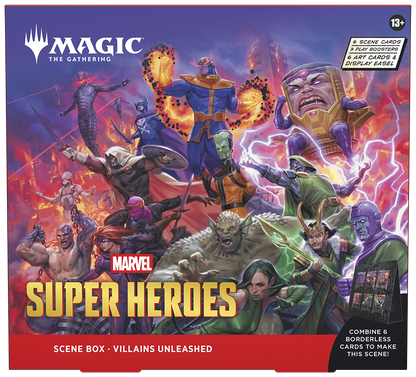 Marvel Superheroes Scene Box