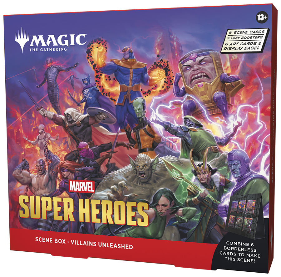 Marvel Superheroes Scene Box