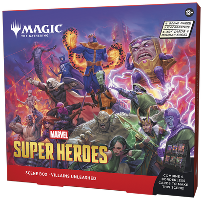 Marvel Superheroes Scene Box