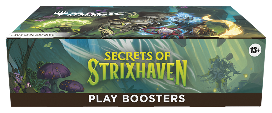 mtg strixhaven booster box Secrets of Strixhaven Play Booster Box – Elves & Espresso