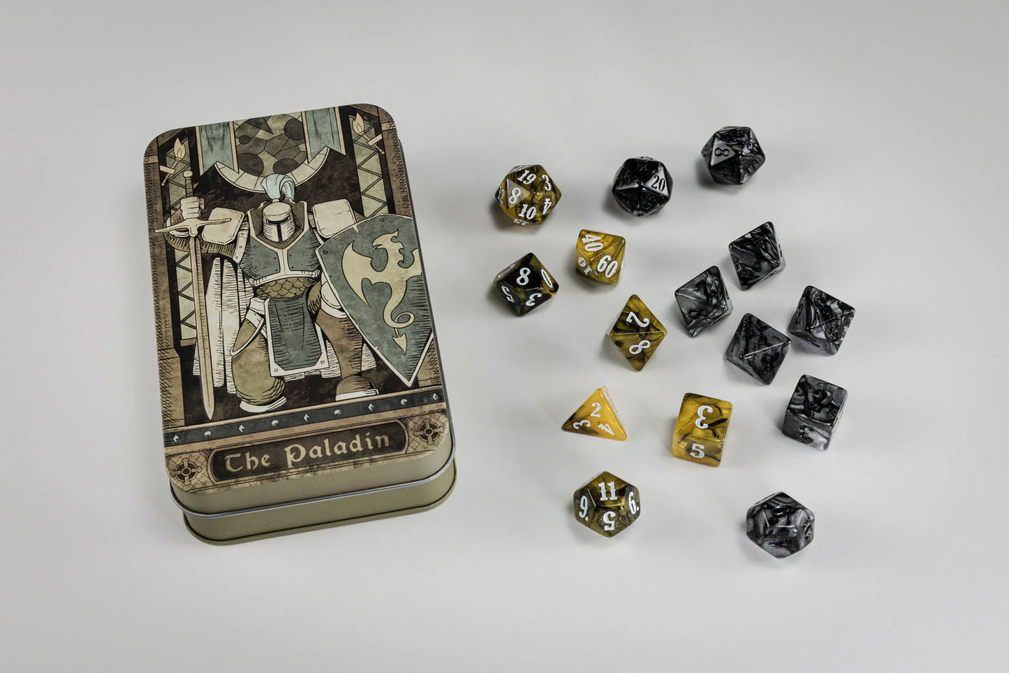 Character Class Dice: TTRPG Dice With Collectible Tin