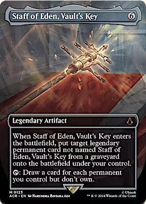 Staff of Eden, Vault's Key