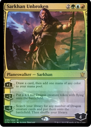 Sarkhan Unbroken