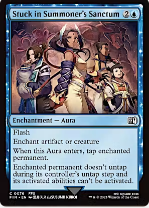 Stuck in Summoner's Sanctum