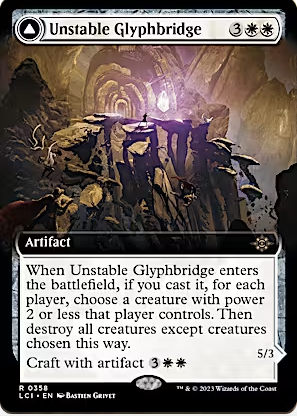 Unstable Glyphbridge