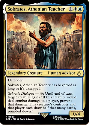 Sokrates, Athenian Teacher