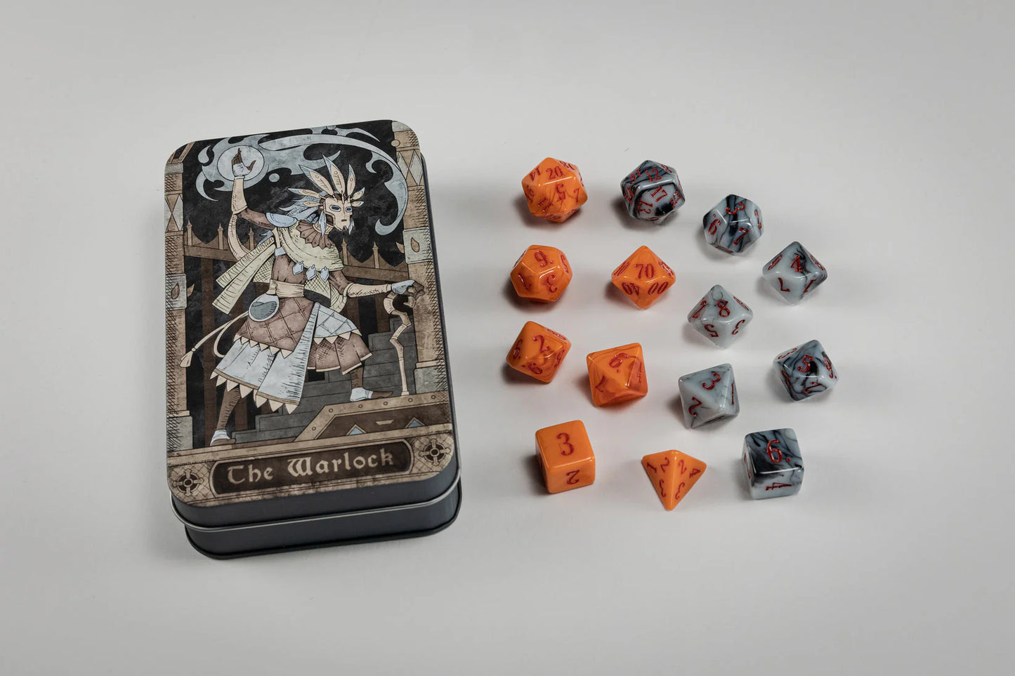 Character Class Dice: TTRPG Dice With Collectible Tin